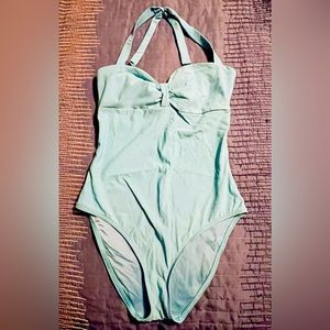 Beautiful turquoise Calvin Klein swim suit
